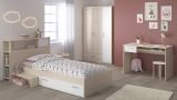 Parisot Kinder- und Jugendzimmer Set 5-teilig Charly10 in Akazie und wei�
