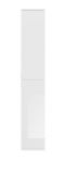 Stauraumschrank SystemX in wei� Hochglanz Mehrzweckschrank 30 x 193 cm Hochschrank