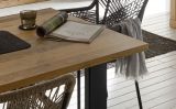 B�rom�bel Set Stove in Used Wood hell und anthrazit mit Aktenschrank