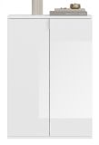 Kommode SystemX in wei� Hochglanz Mehrzweckschrank 61 x 99 cm