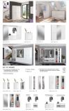 Garderobe SystemX in wei� Hochglanz, mit Spiegel und variabler Inneneinteilung 213 x 193 cm