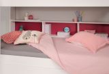 Parisot Etagenbett TamTam11 in wei� mit blau oder pink Kinder und Jugendzimmer Hochbett 208 x 164 cm