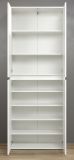 Garderobenschrank Metro in Wei�, 4-t�riger Schuhschrank 74 x 191 cm