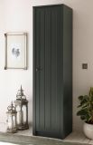 Stauraumschrank Forres in gr�n Landhaus Wohn- und Esszimmer Mehrzweckschrank 50 x 197 cm