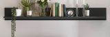 Wandboard Forres in gr�n Landhaus Wandregal 160 x 20 cm B�cherregal