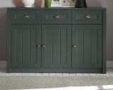 Sideboard Forres in gr�n Landhaus Kommode 130 x 86 cm