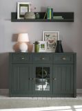 Sideboard Forres in gr�n Landhaus Kommode 130 x 86 cm