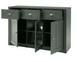 Sideboard Forres in gr�n Landhaus Kommode 130 x 86 cm