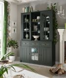 Buffetschrank Forres in gr�n Landhaus Buffet 130 x 196 cm