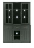 Buffetschrank Forres in gr�n Landhaus Buffet 130 x 196 cm