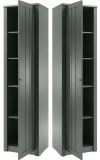 Wohnwand Forres in mattem Gr�n Landhaus Wohnkombination 4-teilig 270 x 198 cm