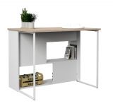 Parisot K�chenschrank Set 2-tlg. Socool1 in wei� und Jackson Eiche K�che Buffet und K�cheninsel