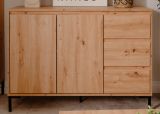 Kommode Bastia in Artisan Eiche Sideboard 120 x 87 cm