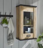 K�che H�ngeschrank Stove in Used Wood hell und anthrazit K�chenschrank h�ngend 50 x 90 cm