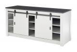 K�chenschrank Stove in wei� Pinie und anthrazit Landhaus K�che Unterschrank f�r Sp�le oder Kochfeld 200 x 93 cm