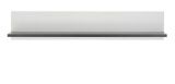 K�chenregal Stove in wei� Pinie und anthrazit Landhaus K�che Wandregal 160 x 30 cm Gew�rzregal
