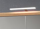 Badezimmer Spiegelschrank Landside in grau und Eiche Artisan Landhaus Badschrank 2-t�rig 78 x 73 cm