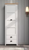 Garderobenschrank Landside in grau und Eiche Artisan Landhaus Garderobe oder gro�er Schuhschrank 65 x 201 cm