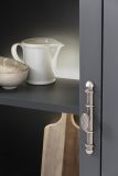 Kommode Ribera in grau und Wotan Eiche Landhaus Wohn- und Esszimmer Highboard 107 x 146 cm