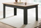 Esstisch Ribera in grau und Wotan Eiche Landhaus K�chentisch 160 x 90 cm