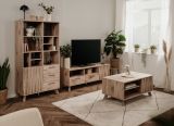 Sideboard Douro in Schweden Eiche mit 3D-Reliefoptik Wohn- und Esszimmer Kommode 175 x 85 cm