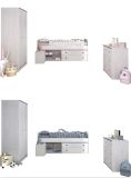 Parisot Kinder- und Jugendzimmer Smoozy21 in wei� Kiefer mit blau oder pink Komplett-Set 4-teilig