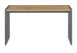 B�rom�bel Set Center in grau matt und Wotan Eiche mit Schreibtisch, Aktenschrank und 2 x Regal f�r Homeoffice
