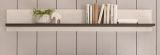 Wandboard Stove in wei� Pinie und anthrazit Landhaus Wandregal 160 cm