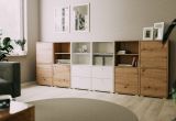 Regalschrank Fidan in wei� Regal mit 2x Schubkasten 46 x 97 cm