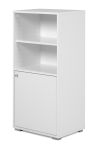 Regalschrank Fidan in wei� Regal 46 x 97 cm
