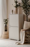 Kommode Fidan in wei� Anrichte 46 x 97 cm