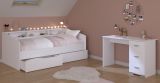 Parisot Kinder- und Jugendzimmer Sleep46 in wei� Set 2-teilig mit Stauraumbett und Schreibtisch