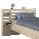Parisot Kinder- und Jugendzimmer Stauraumbett Escale1 in Eiche japanisch Bett Liegefl�che 90 x 200 cm