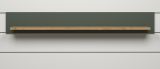 Wandboard Meadow in gr�n und Evoke Eiche Landhaus Wohn- und Esszimmer Wandregal 156 cm