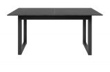 Esstisch Visby in Schiefer dunkel grau K�chentisch ausziehbar 160 / 200 x 90 cm
