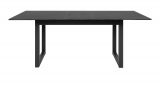 Esstisch Visby in Schiefer dunkel grau K�chentisch ausziehbar 160 / 200 x 90 cm