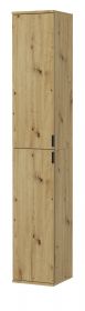 Schuhschrank Line-Up in Artisan Eiche Flurschrank 30 x 193 cm
