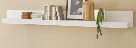 Wandboard Derby in wei� matt Wandregal 217 x 22 cm