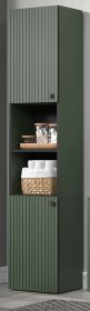 Badezimmer Hochschrank Feliz in gr�n Badschrank 40 x 186 cm