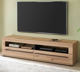 TV-Lowboard Design-D in Evoke Eiche TV Unterteil 180 cm, mit Soft-Close