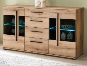 Sideboard Design-D in Evoke Eiche Kommode 150 cm, mit Soft-Close