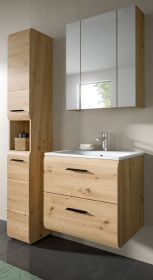 Badm�bel Set 3-teilig Cover in Artisan Eiche Badkombination 105 x 185 cm