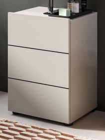 Waschbeckenunterschrank Larik in Kaschmir Badezimmer Unterschrank 38 x 56 cm