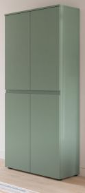 Mehrzweckschrank Assino in Gr�n 70 x 175 cm
