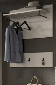 Garderobenpaneel Cooper in Kaschmir Set 2-teilig 80 cm