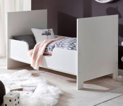 Bettumbauseiten f�r Babybett Olivia und Ole in wei� Umbau zum Juniorbett