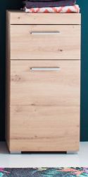 Badezimmer Unterschrank Adamo in Eiche / Asteiche Badschrank 37 x 79 cm