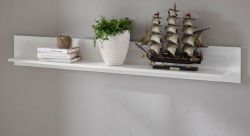 Wandboard Hooge in Pinie wei� Landhaus Wandregal 150 x 20 cm