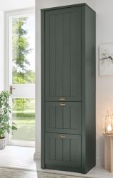 Garderobenschrank Forres in gr�n Landhausstil Garderobe 60 x 204 cm