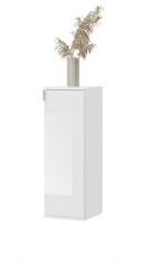 Kommode SystemX in wei� Hochglanz Mehrzweckschrank 30 x 99 cm